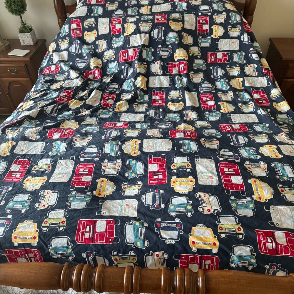 Pottery Barn Kids Duvet - full/queen transportation